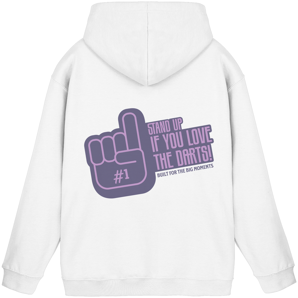 Stand up if you love the Darts - Unisex Hoodie
