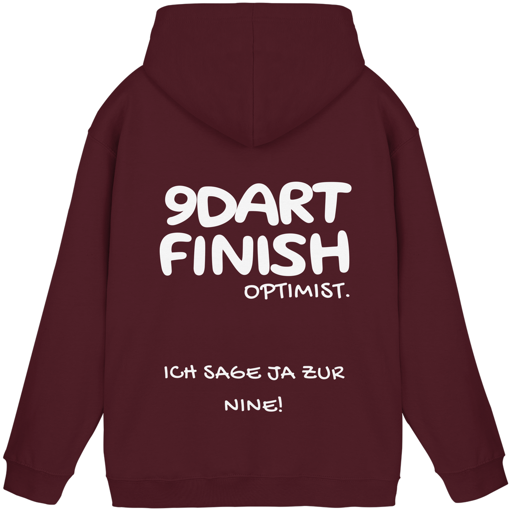 9 Dart Finish Optimist ich sage ja zur Nine - Unisex Hoodie