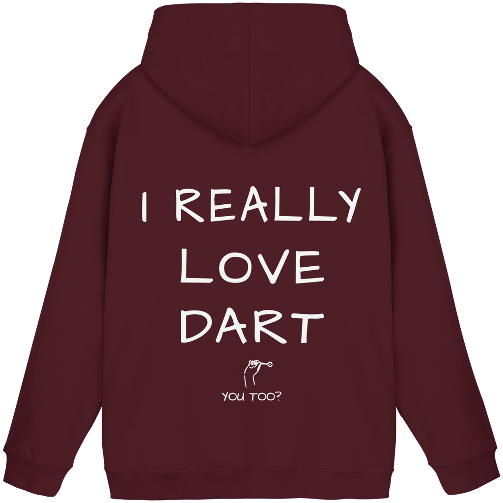 I really love Dart - Unisex Hoodie