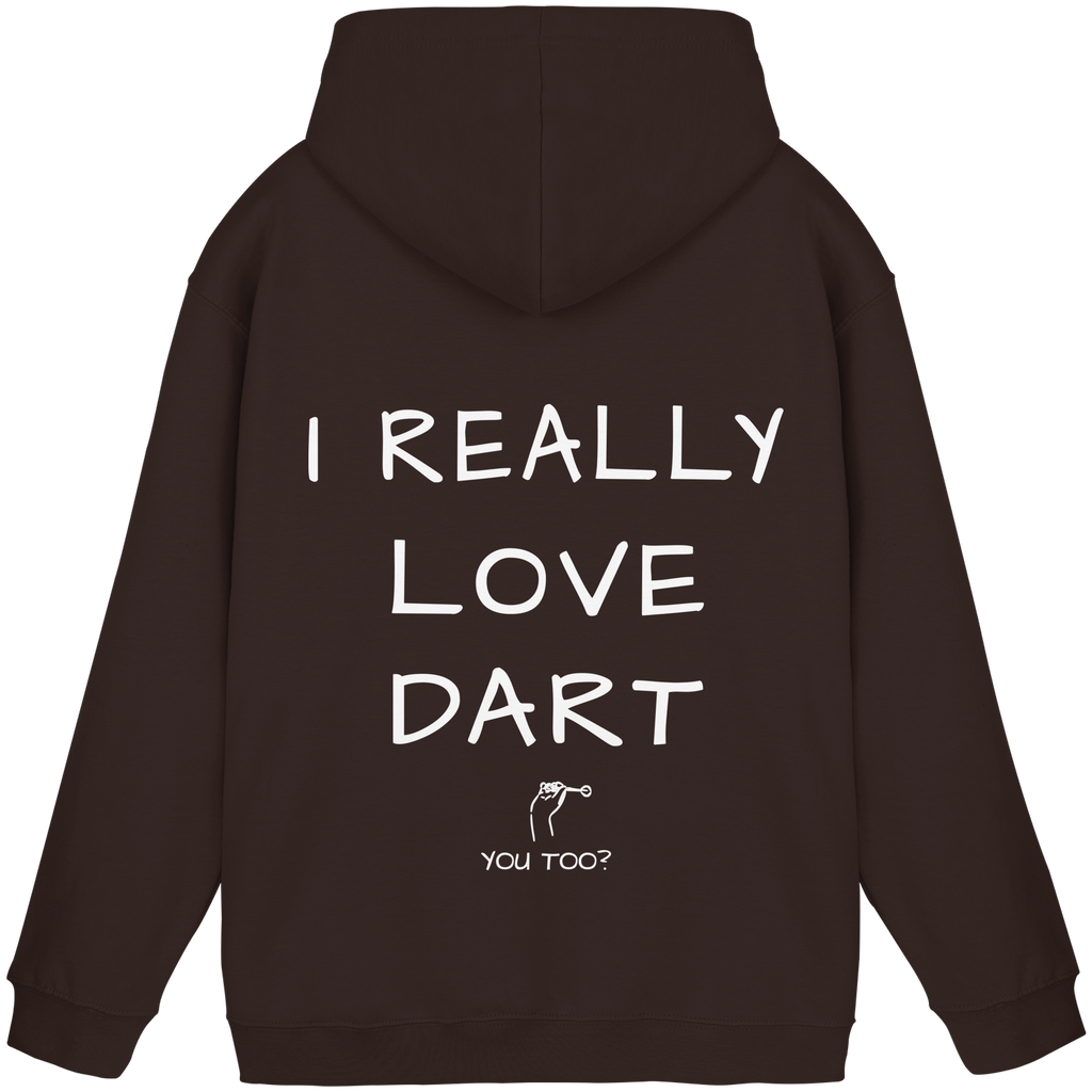 I really love Dart - Unisex Hoodie
