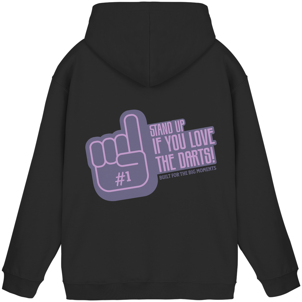 Stand up if you love the Darts - Unisex Hoodie