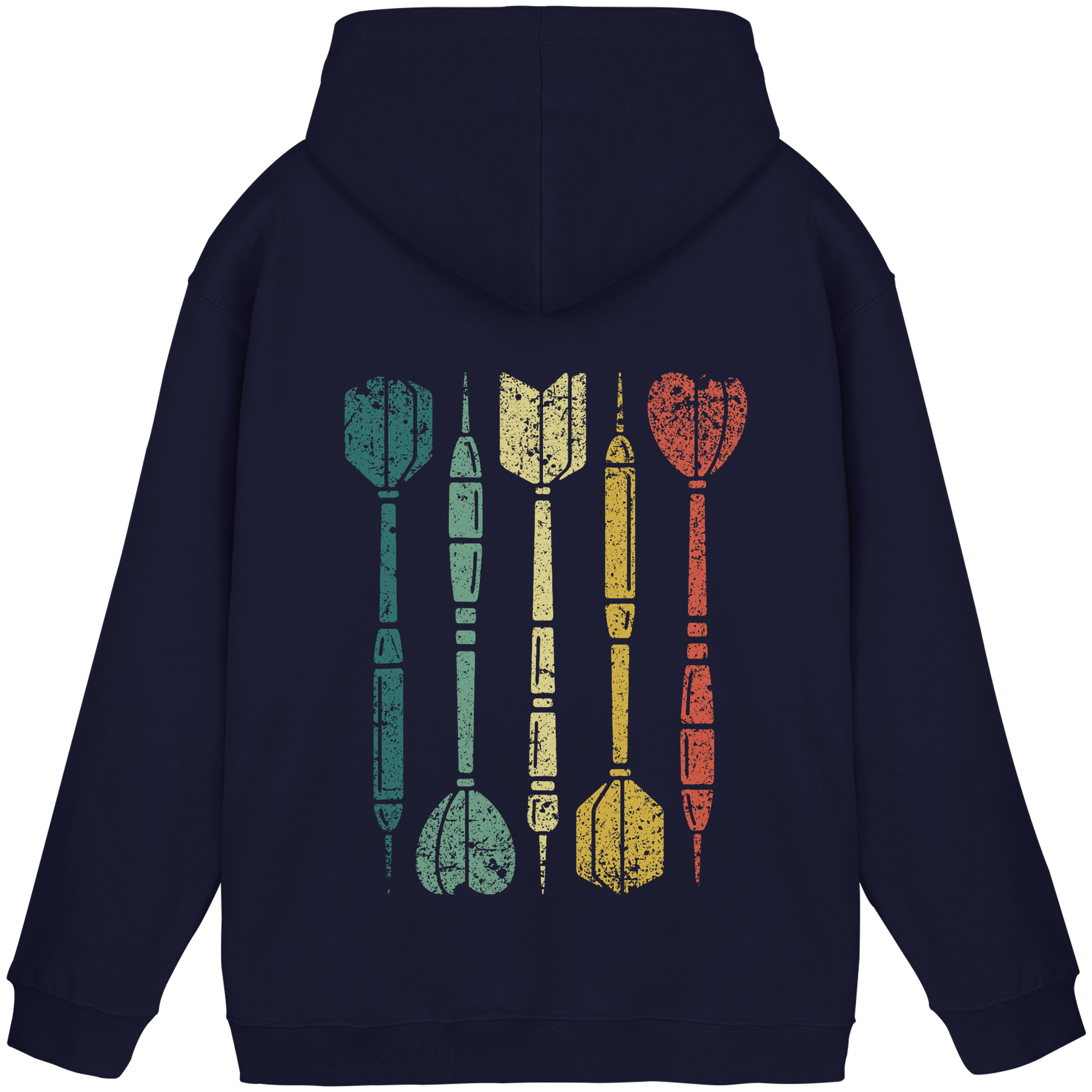 Dartpfeile Mehrfarbig - Unisex Hoodie