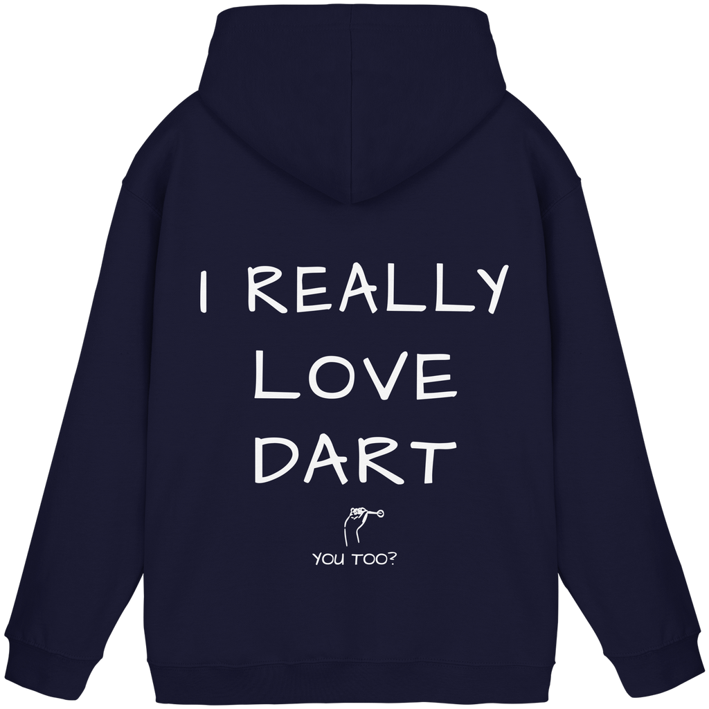 I really love Dart - Unisex Hoodie