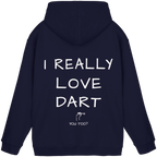 I really love Dart - Unisex Hoodie