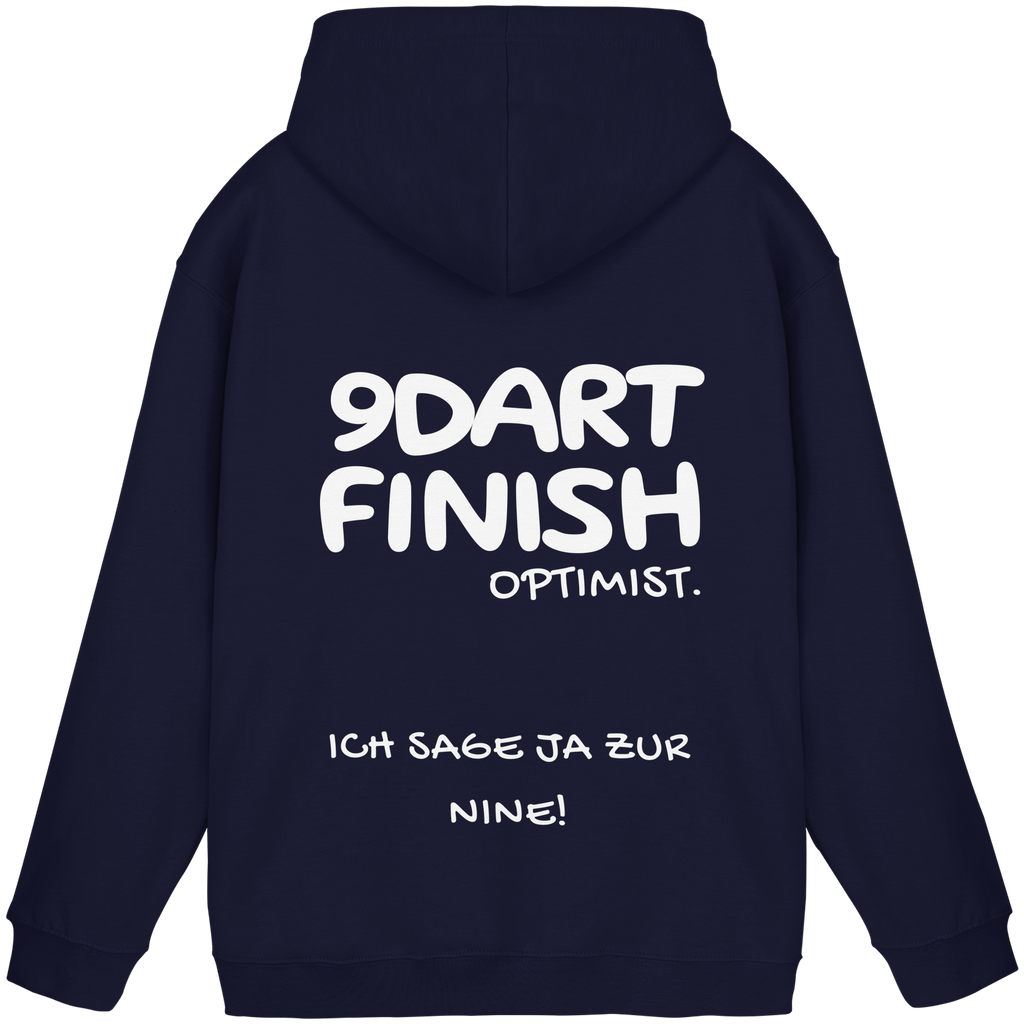 9 Dart Finish Optimist ich sage ja zur Nine - Unisex Hoodie