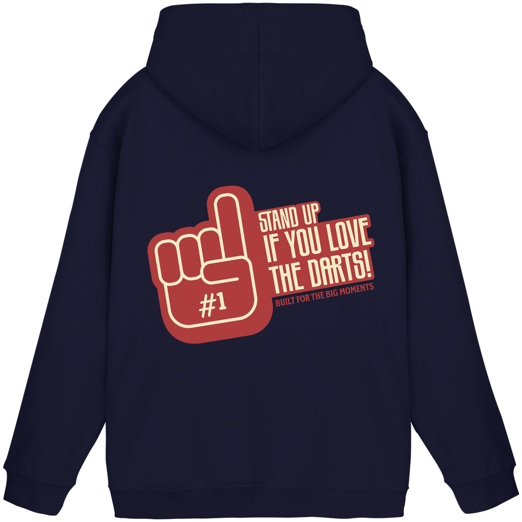 Stand up if you love the Darts - Unisex Hoodie