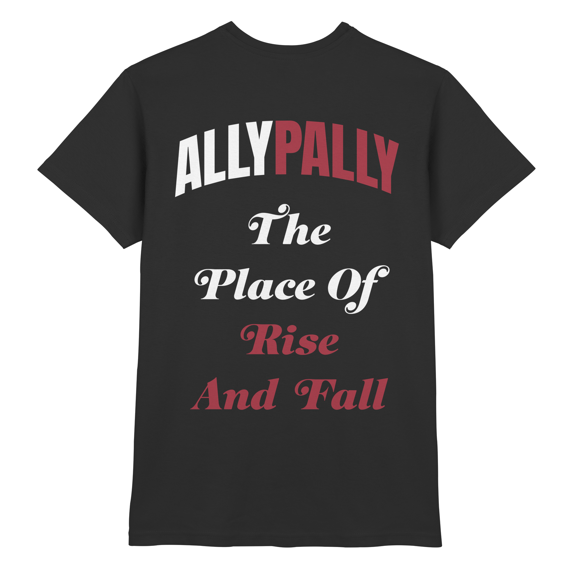 Ally Pally the Place of Rise and Fall - T-Shirt