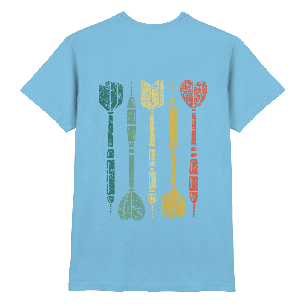 Dartpfeile mehrfarbig Backprint - T-Shirt