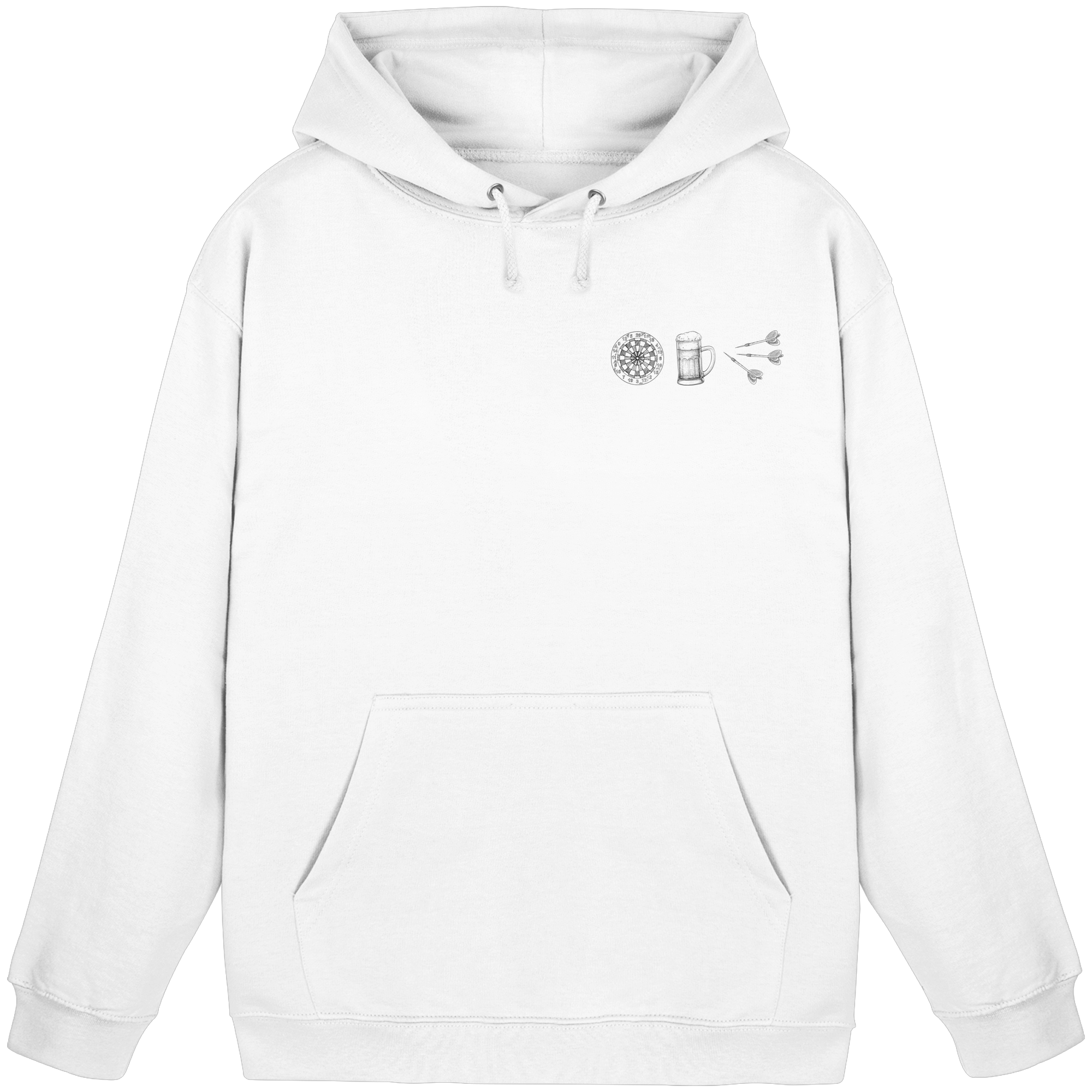 Dart Zeichnung - Unisex Hoodie