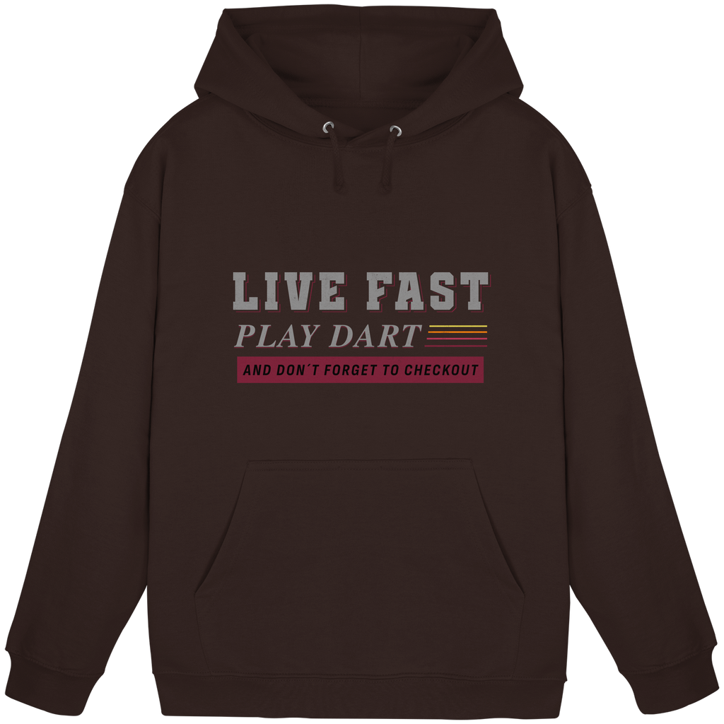 Live fast play Dart - Unisex Hoodie