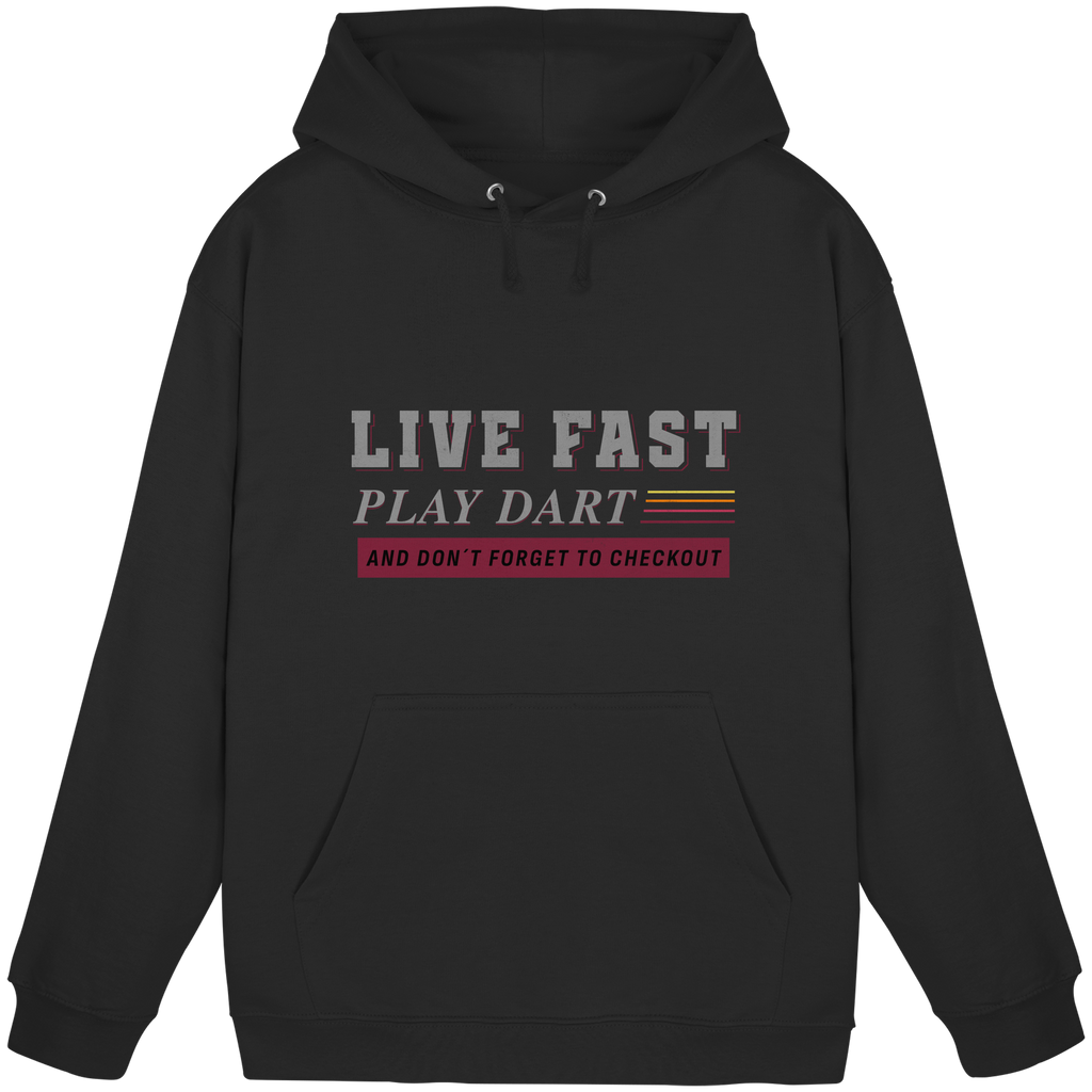 Live fast play Dart - Unisex Hoodie
