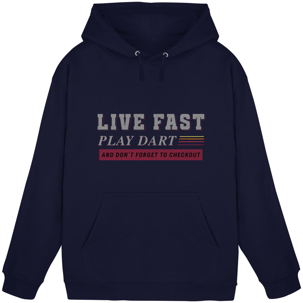 Live fast play Dart - Unisex Hoodie