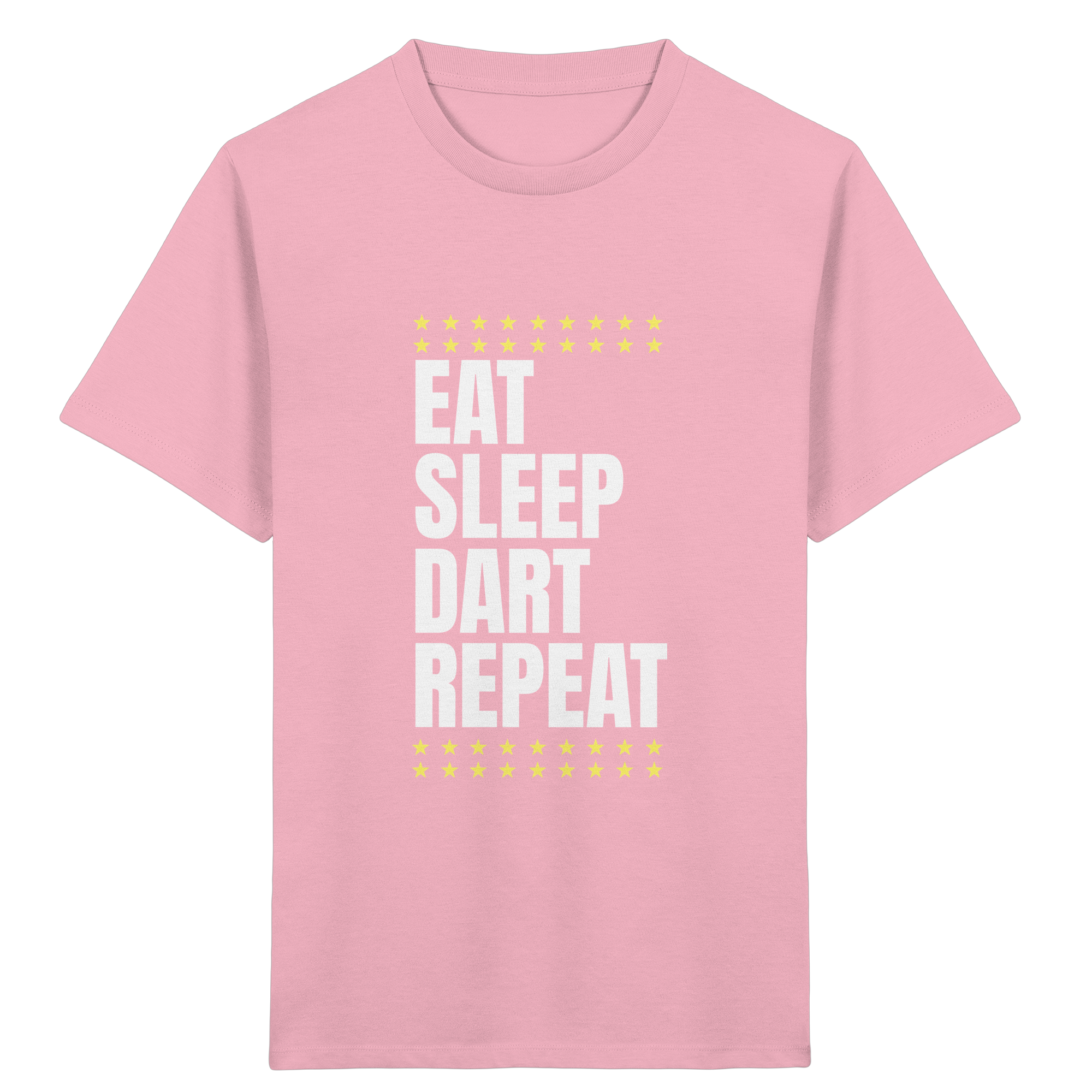 Eat Sleep Dart Repeat - Kinder T-Shirt