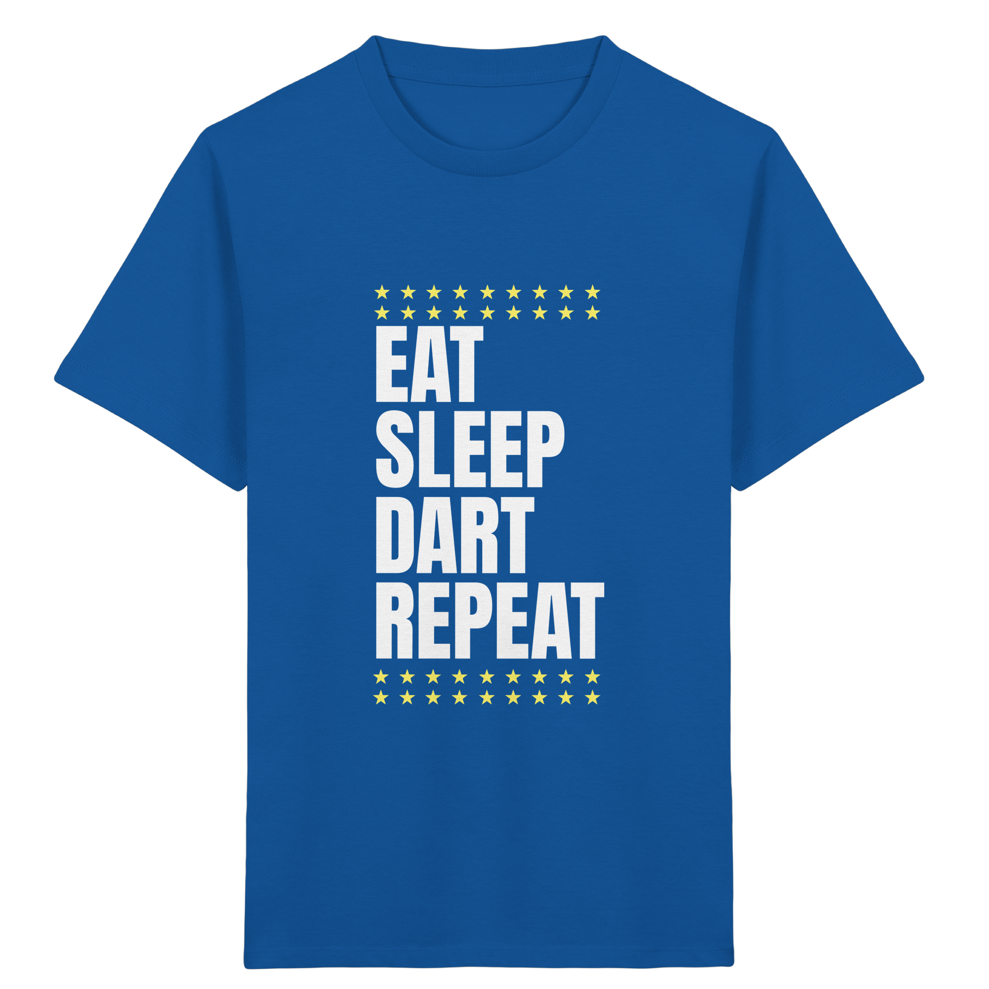 Eat Sleep Dart Repeat - Kinder T-Shirt